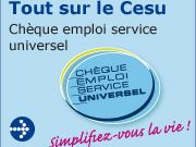 CESU - Chèque emploi service universel