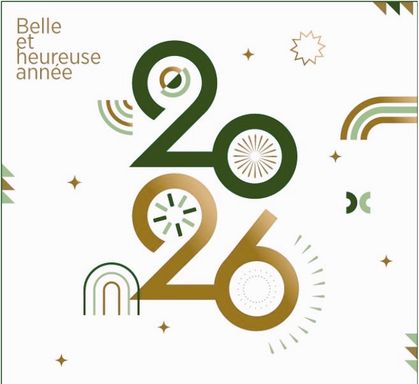 Belle et heureuse année 2026